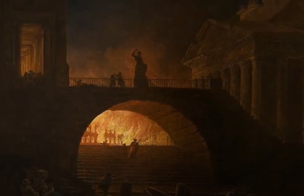 Požar u Rimu