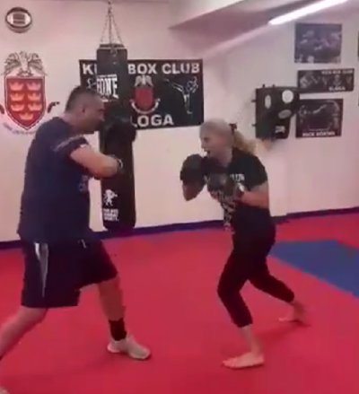 Marija Jevđić odlično boksuje