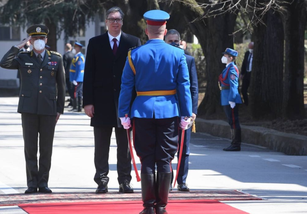 Aleksandar Vučić Vojska Srbije