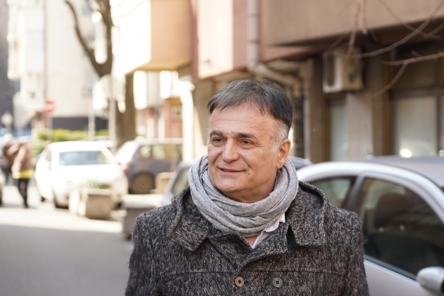 Branislav Lečić ispred policije