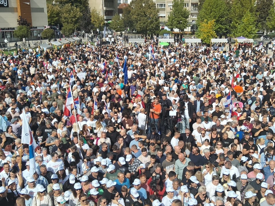 Leskovac miting