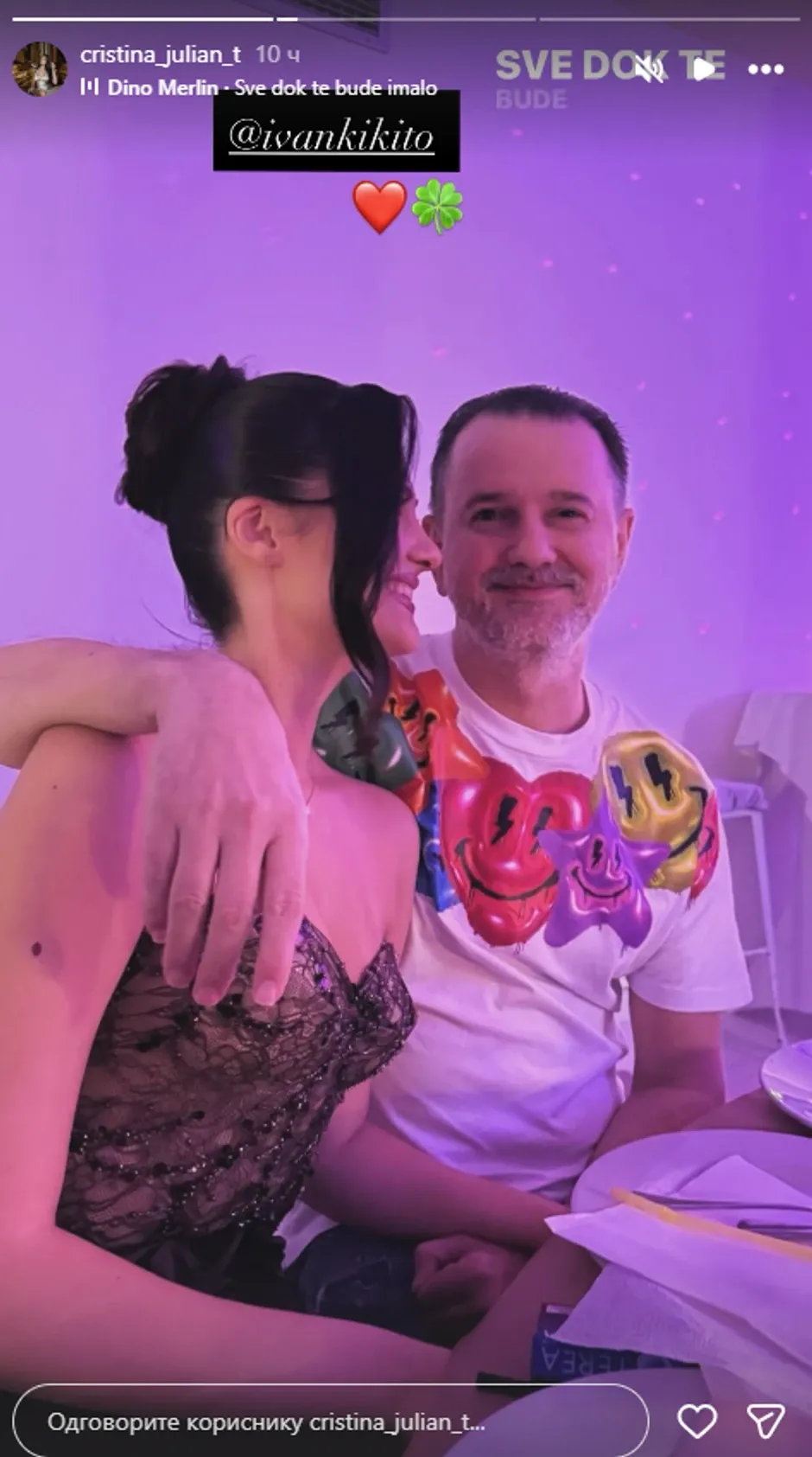 Janina ćerka sa ocem Janina ćerka sa ocem