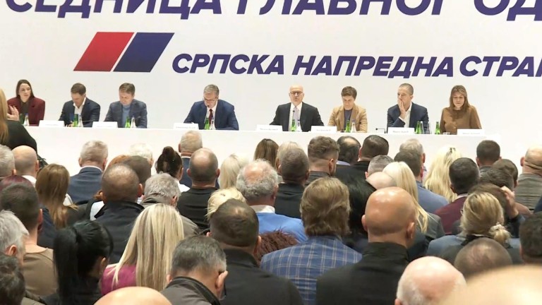 Sednica GO SNS; Vučević: Predložiću Aleksandra Vučića za novog predsednika Srpske napredne stranke (VIDEO)