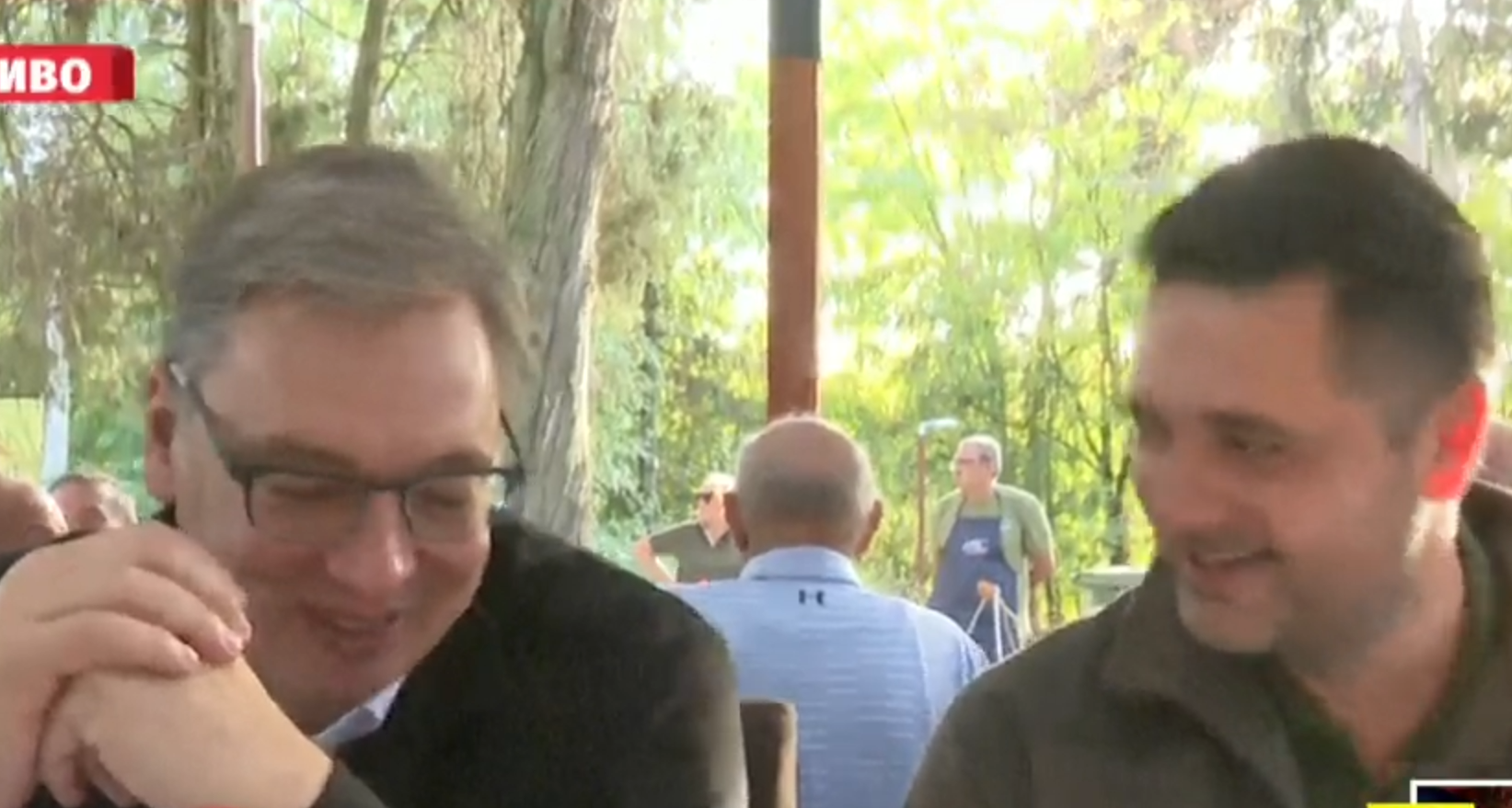 Vučić s lovcima