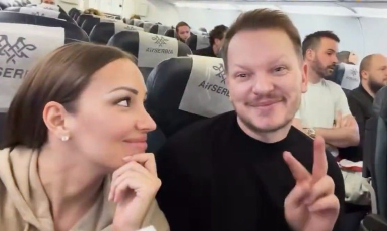 Aleksandre Prijović sa šminkerom 