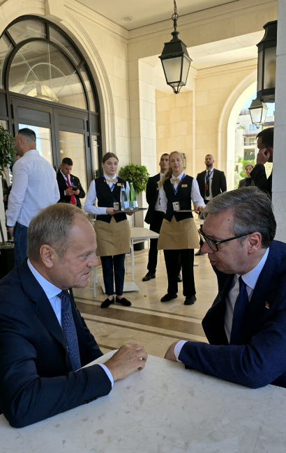 Vučić i Tusk