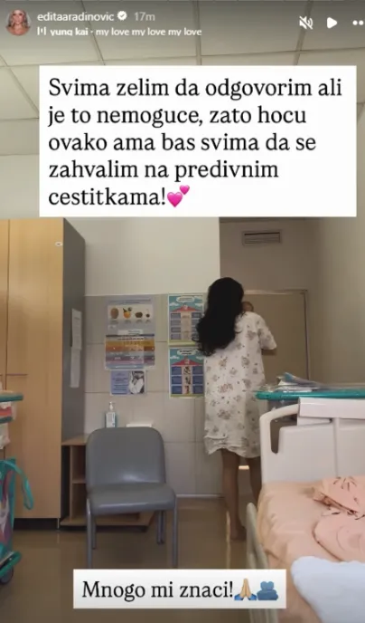 Editina objava na mrežama Editina objava na mrežama