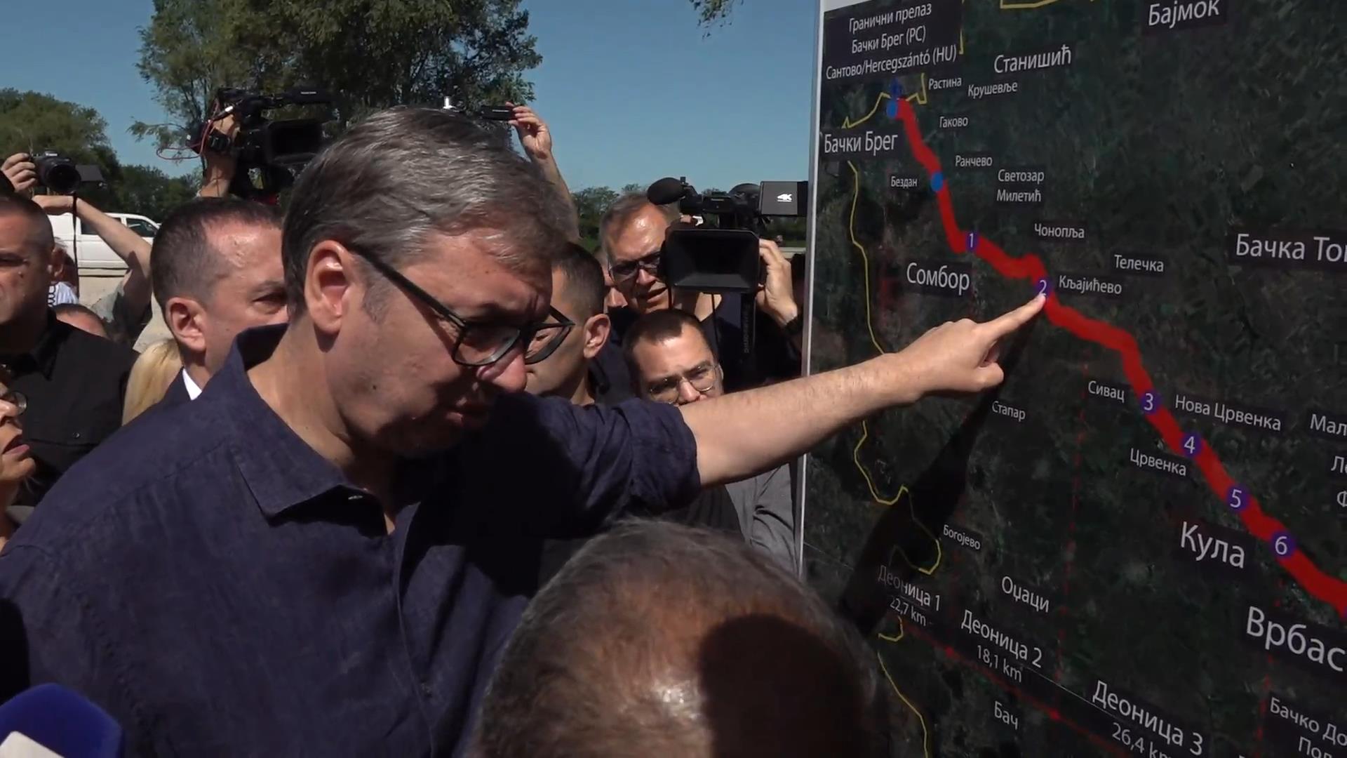 Vučić u obilasku Vučić u obilasku