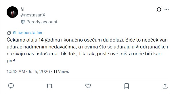 x x