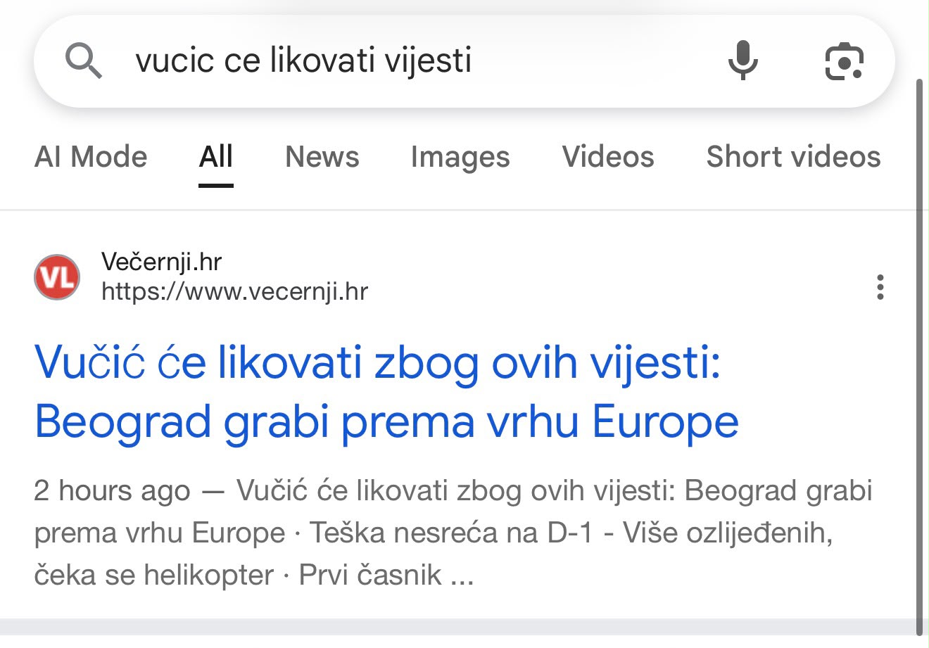 Večernji Večernji