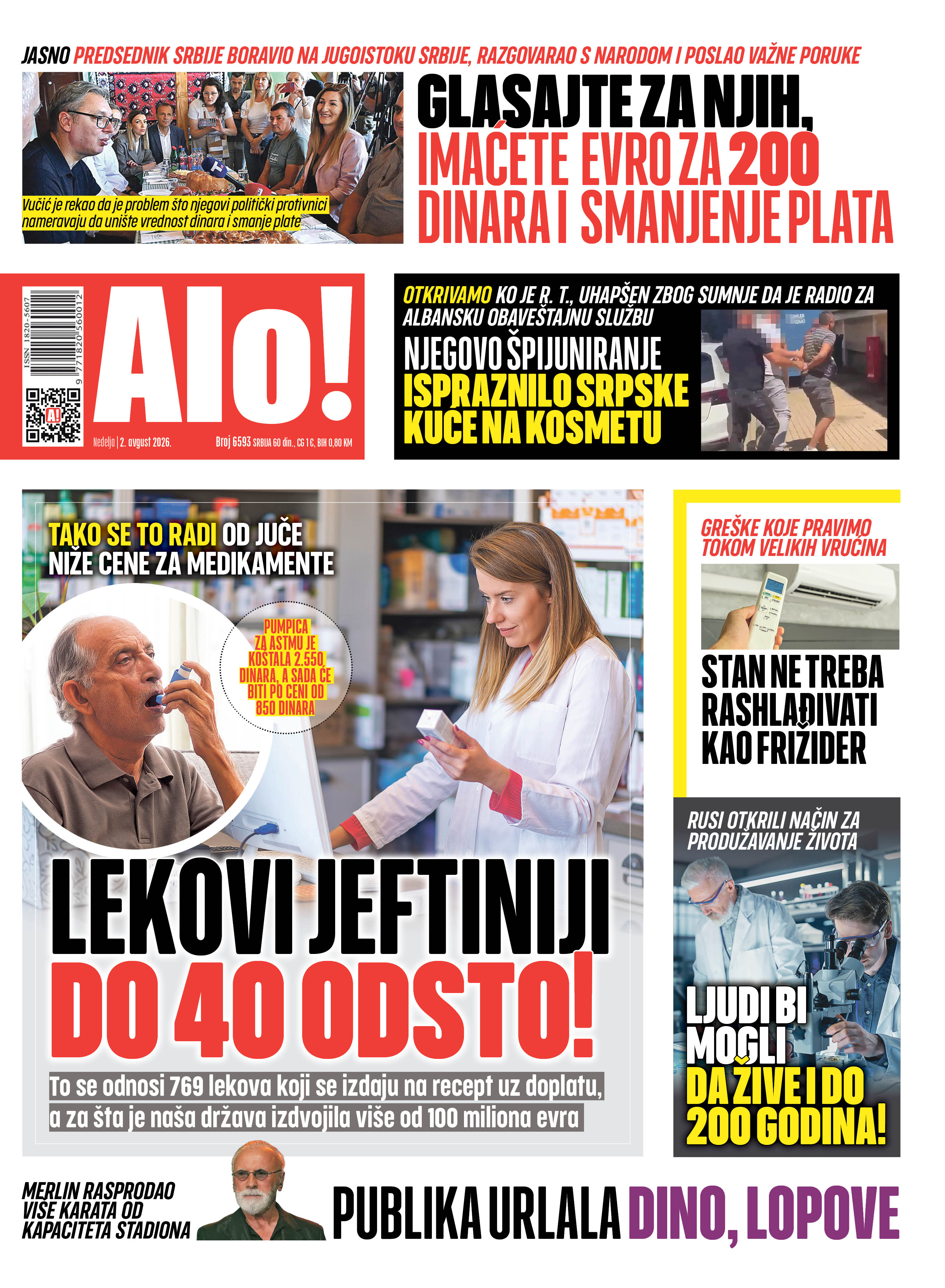 Naslovna Alo! novina Naslovna Alo! novina