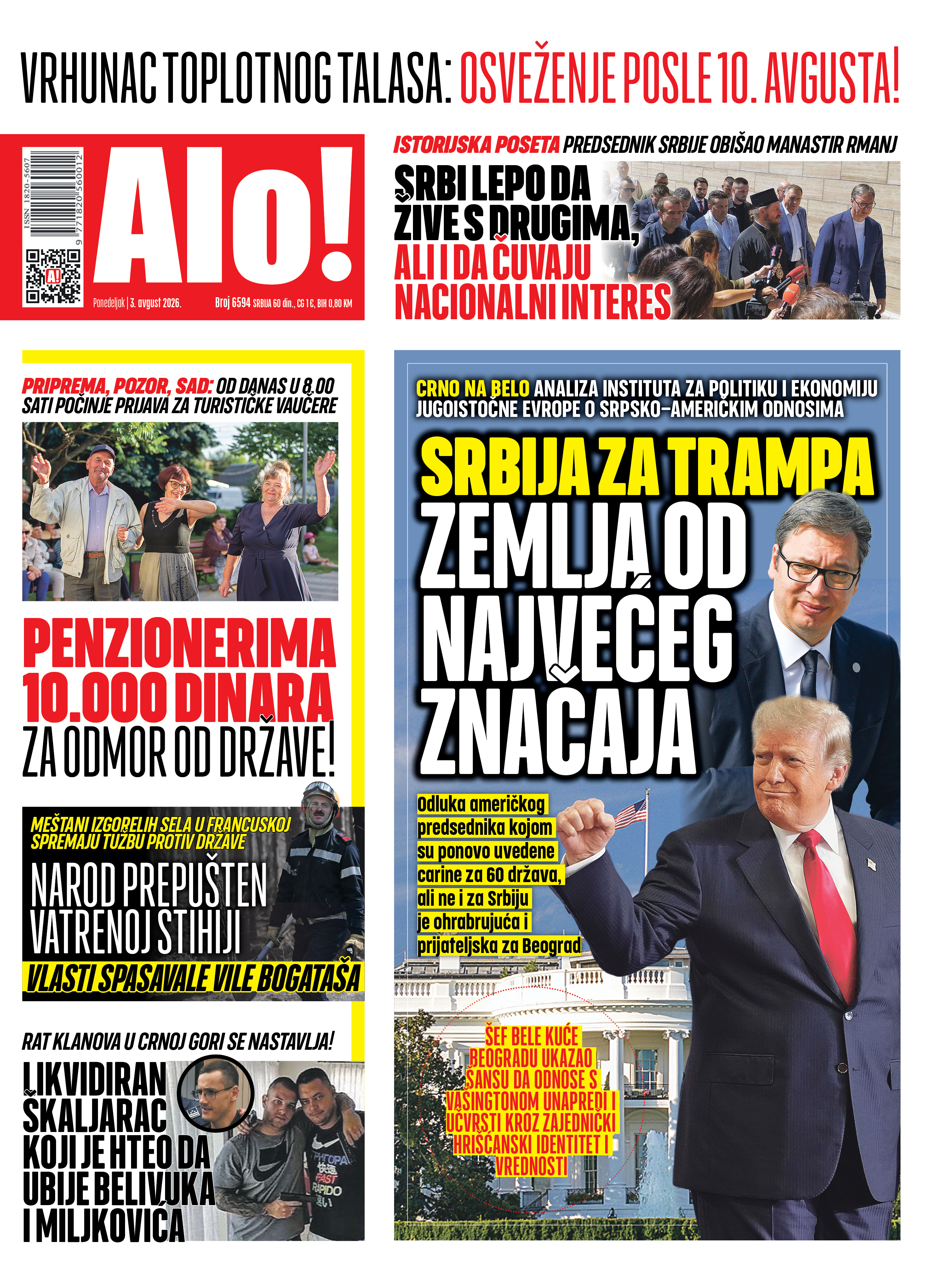 Naslovna Alo! novina Naslovna Alo! novina