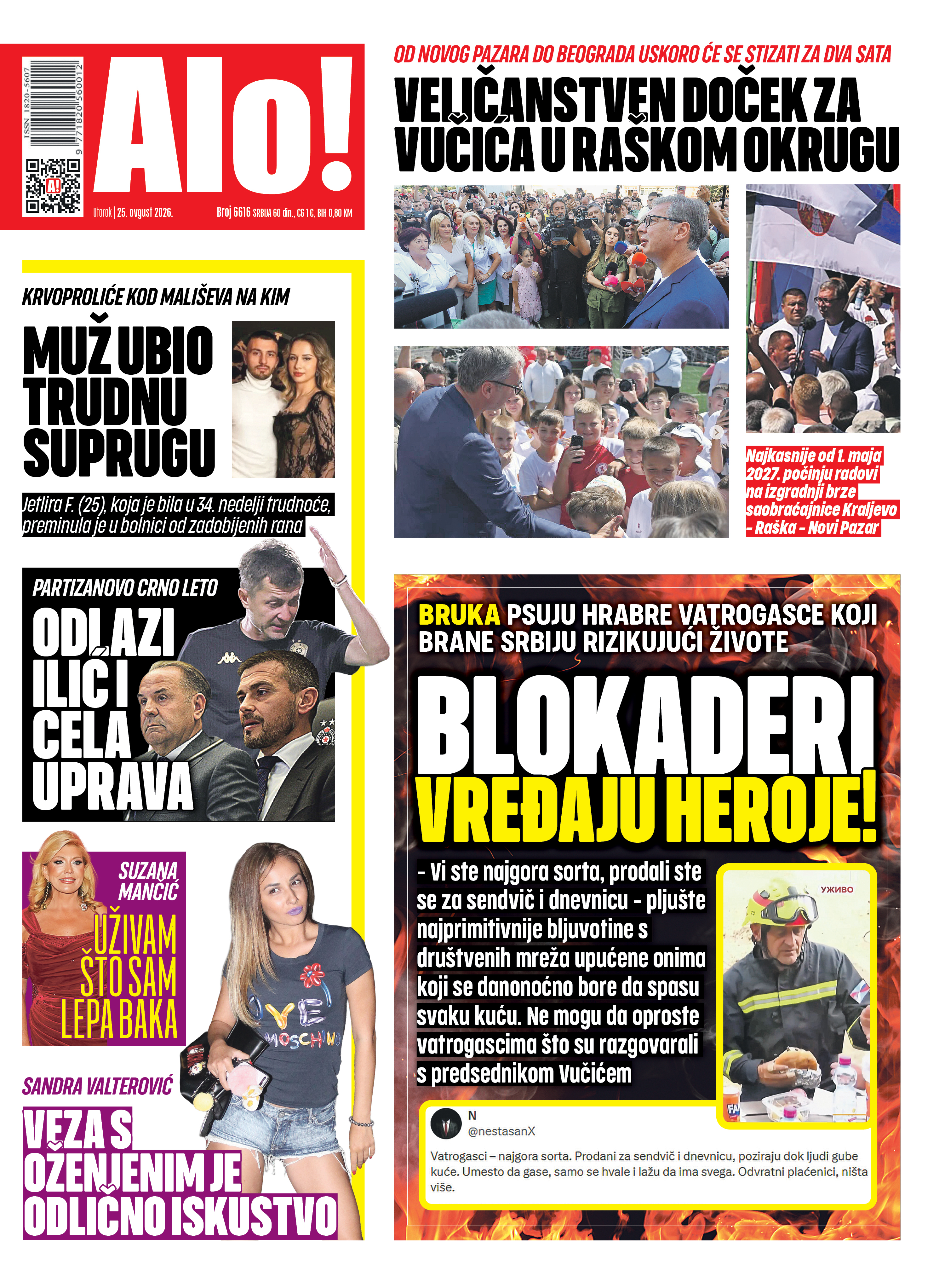 Naslovna Alo! novina