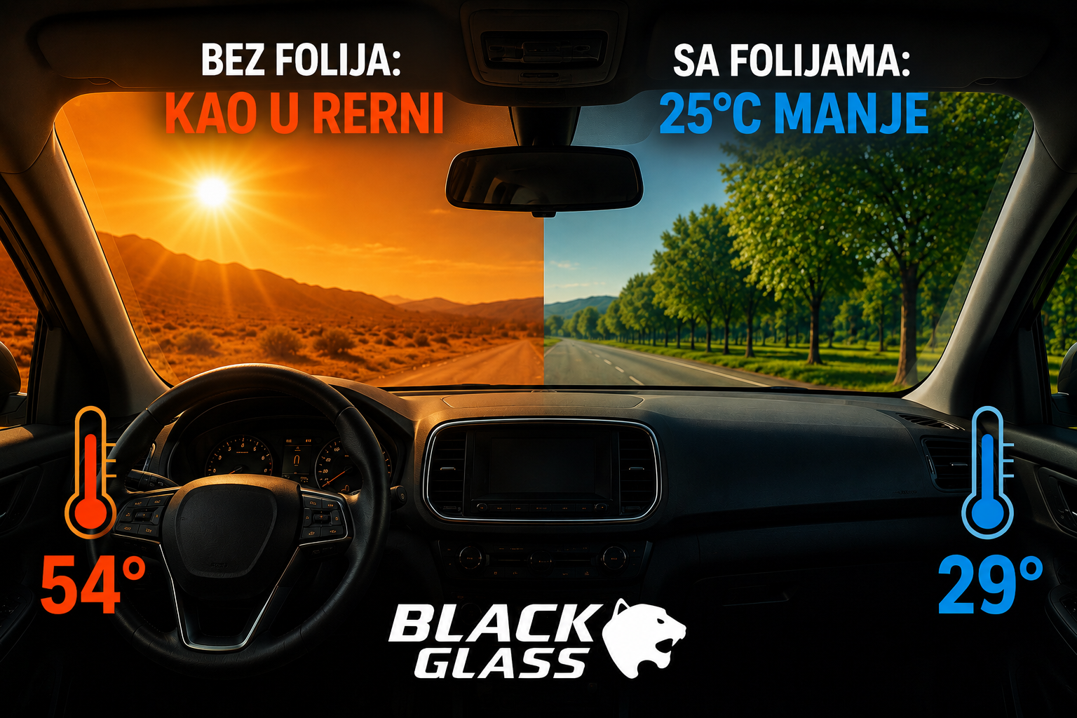 Black glass