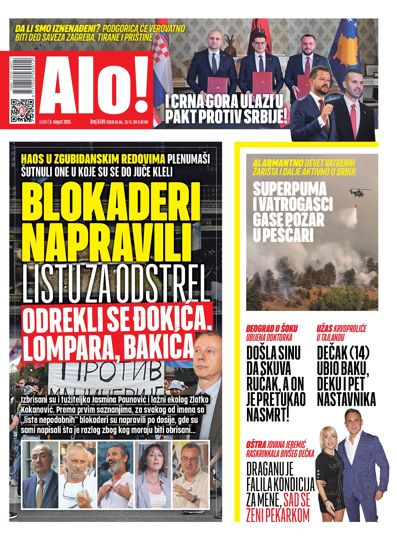 Naslovna Alo! novina Naslovna Alo! novina