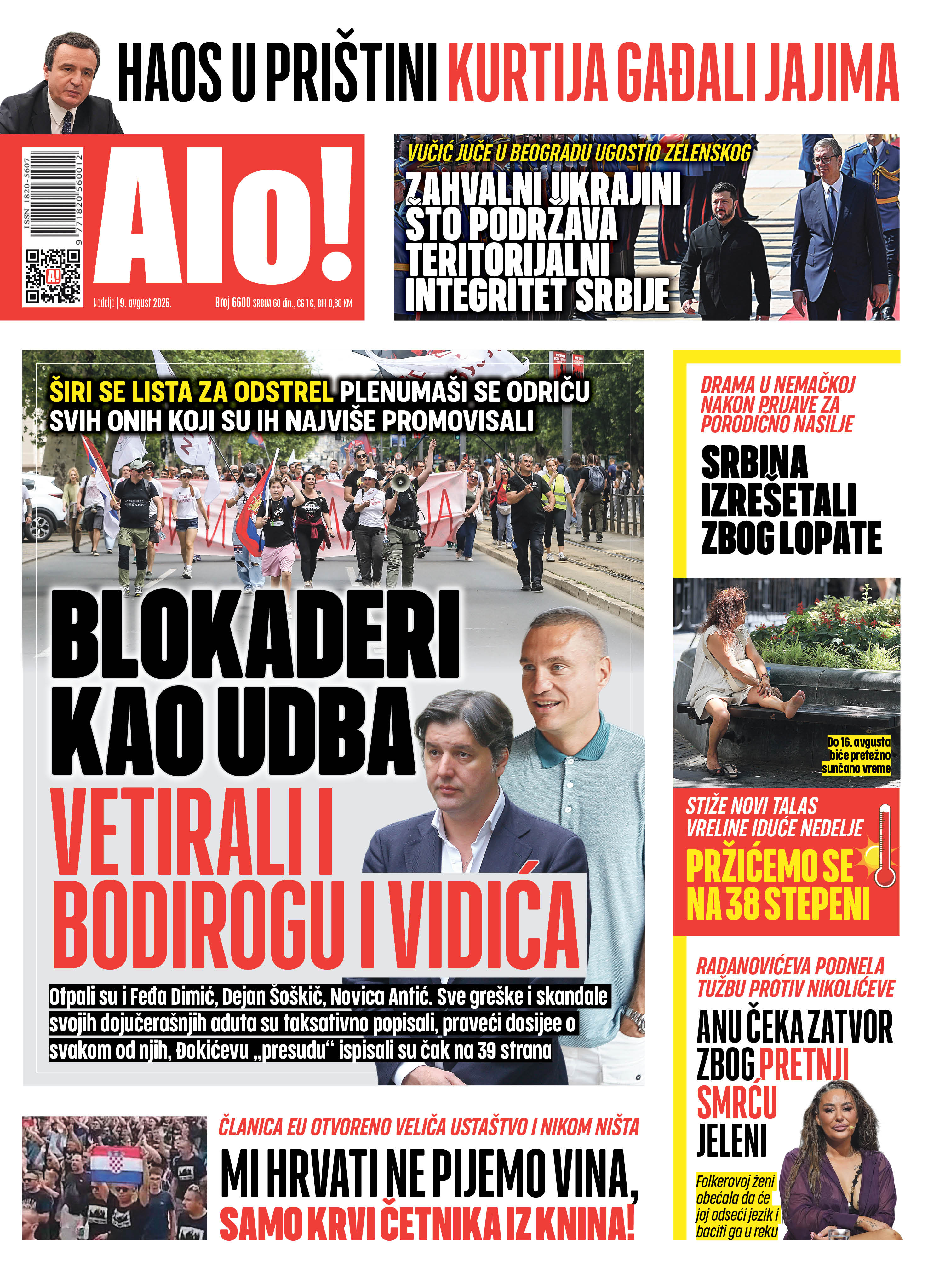 Naslovna Alo! novina Naslovna Alo! novina