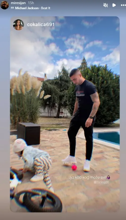 Mirko Šijan sa sestričinom Mirko Šijan sa sestričinom
