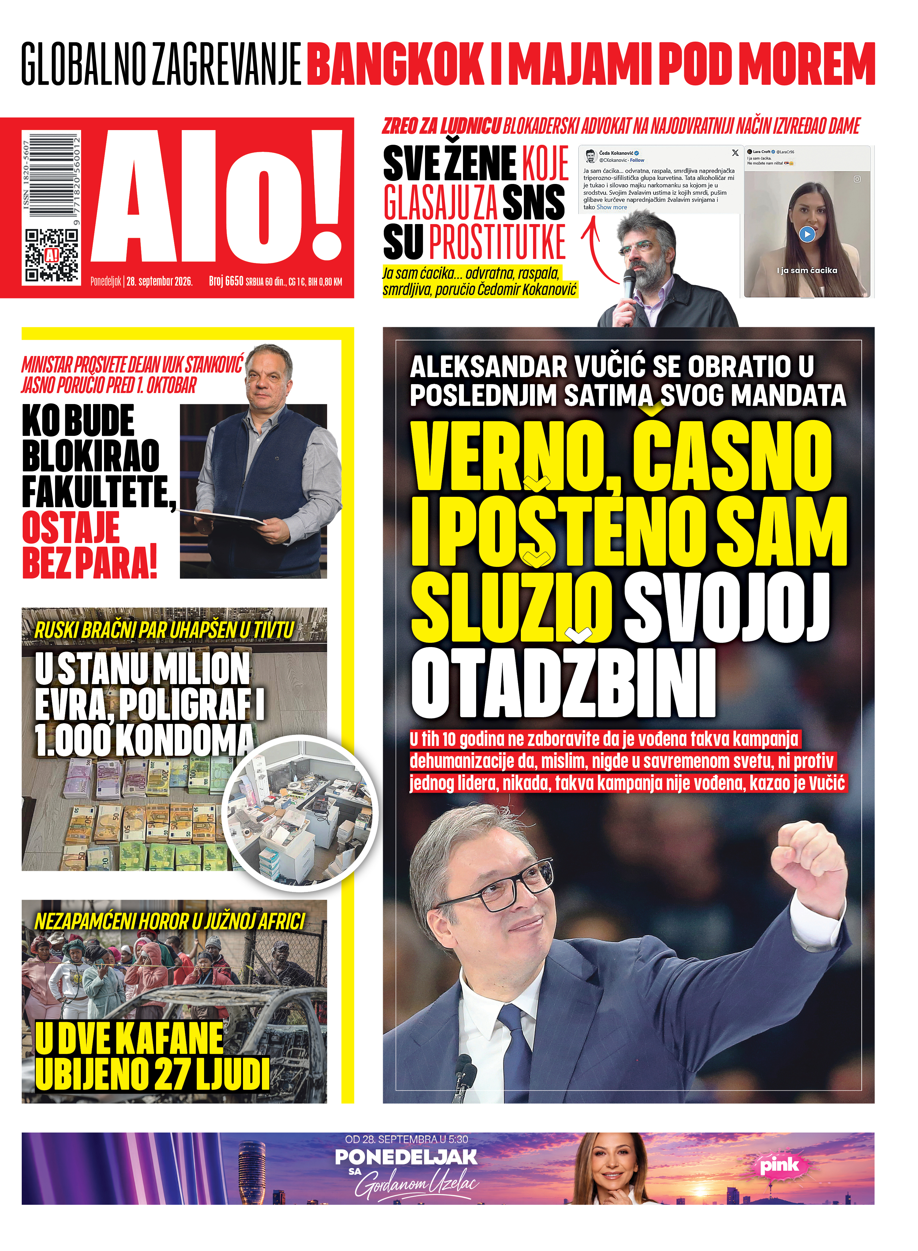 Naslovna Alo! novina Naslovna Alo! novina