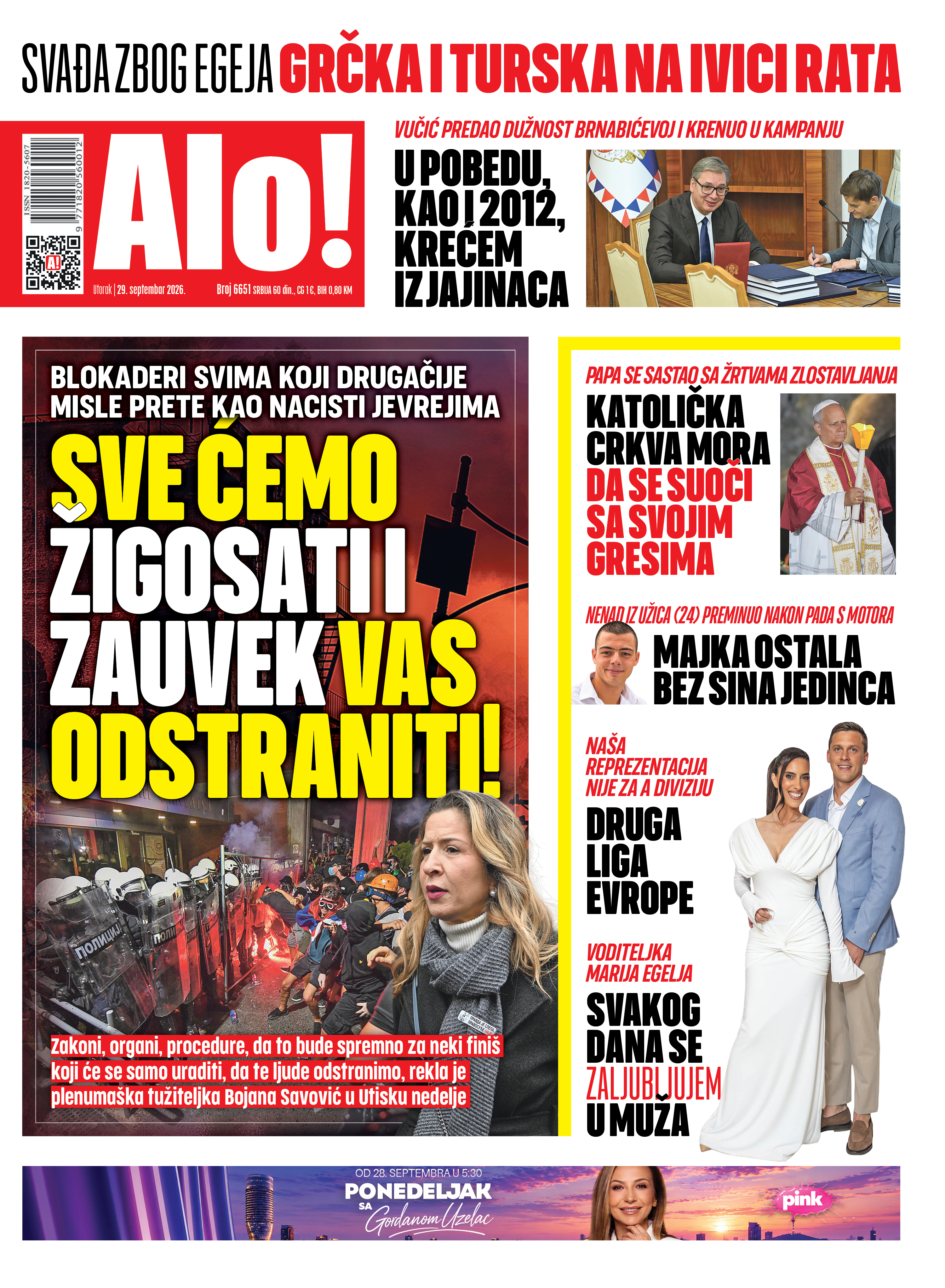 Naslovna Alo! novina Naslovna Alo! novina