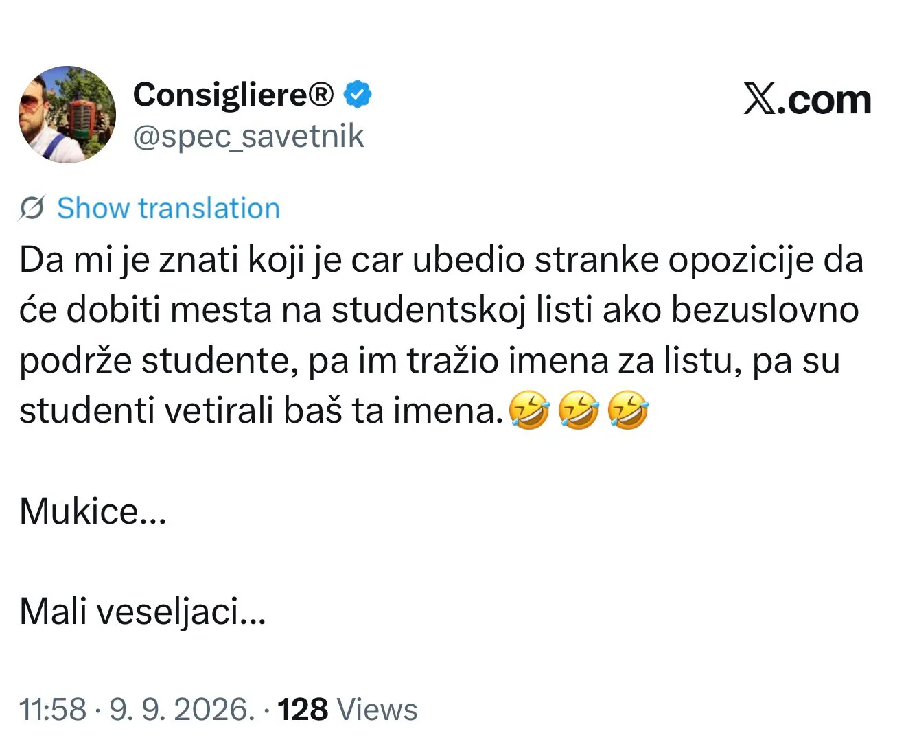 X