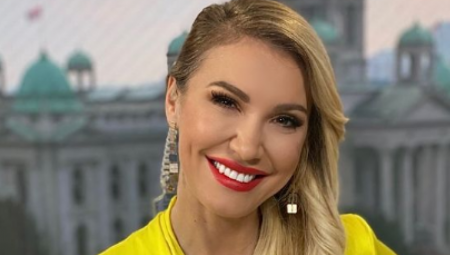 TRUDNA BOJANA  RISTIVOJEVIĆ! Lepa voditeljka blista u drugom stanju, beba stiže za nekoliko meseci (FOTO)