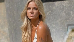 ZANOSNA PLAVUŠA STIŽE U BEOGRAD! Ako njen muž postane reprezentativac, Srbija na tribinama dobija prelepo pojačanje!