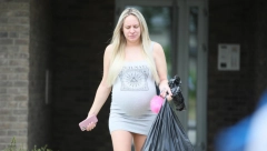 "AJDE BEBO ČEKAMO TE" Luna broji sitno do porođaja, Gospođa Miljković objavom iz lifta oduševila naciju!