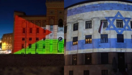 Podela BiH zbog rata Izraela i Palestine