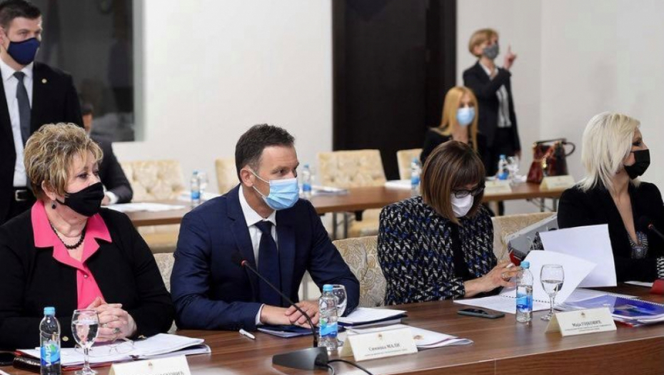 Siniša Mali na zajedničkoj sednici Vlade Srbije i Vlade Republike Srpske