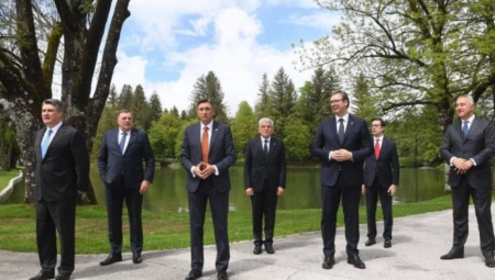 PREDSEDNIK VUČIĆ IZ SLOVENIJE "Dobar sastanak, ceo region se nalazi na evropskom putu"