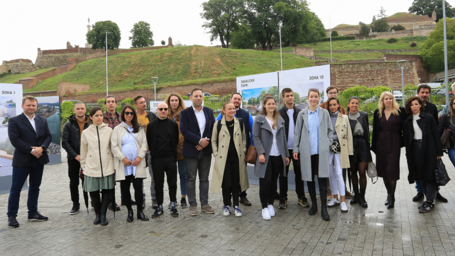 Otvorena izložba projekata linijskog parka na platou kod Beton hal