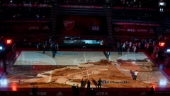 VELIKI NBA ZVEZDAŠ ODUŠEVIO "DELIJE" Nikola Vučević došao u "Pionir" da bodri voljeni klub (VIDEO)