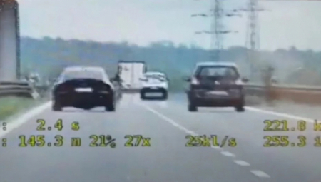 VELIKA KAZNA SLEDI Vozio preko 220km/h, a tvrdio da "nije ni osetio brzinu"