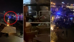 PRVI SNIMCI HAPŠENJA NAVIJAČA! Policija uletela u Beton halu, svi složeni na gomilu!