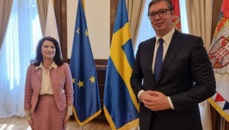 Predsednik Vučić sa An Linde: Za Srbiju je od ključnog interesa očuvanje stabilnosti u regionu