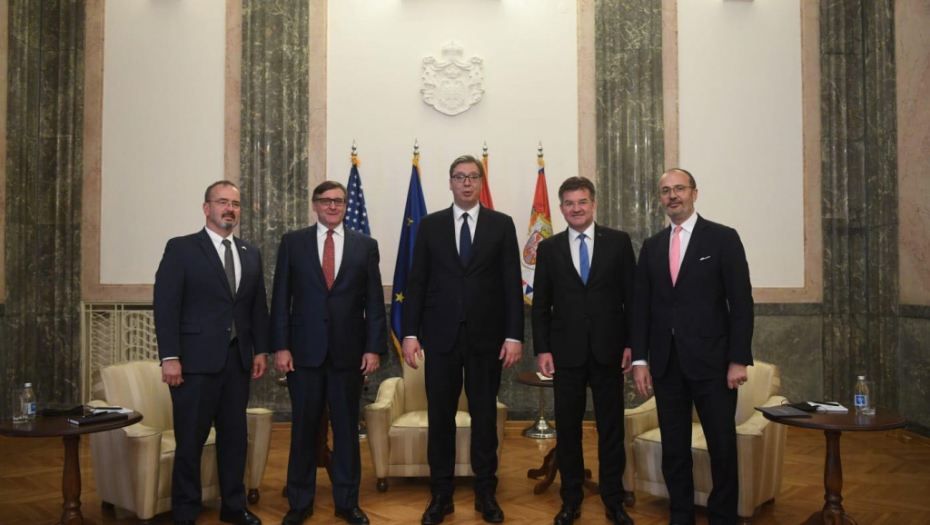 VUČIĆ NAKON SASTANKA SA PALMEROM I LAJČAKOM: Uskoro nastavak dijaloga sa Prištinom, verujem u kompromisno rešenje (FOTO)