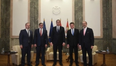 VUČIĆ NAKON SASTANKA SA PALMEROM I LAJČAKOM: Uskoro nastavak dijaloga sa Prištinom, verujem u kompromisno rešenje (FOTO)