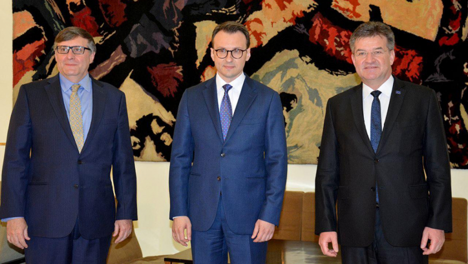 Petar Petković se sastao sa Palmerom i Lajčakom