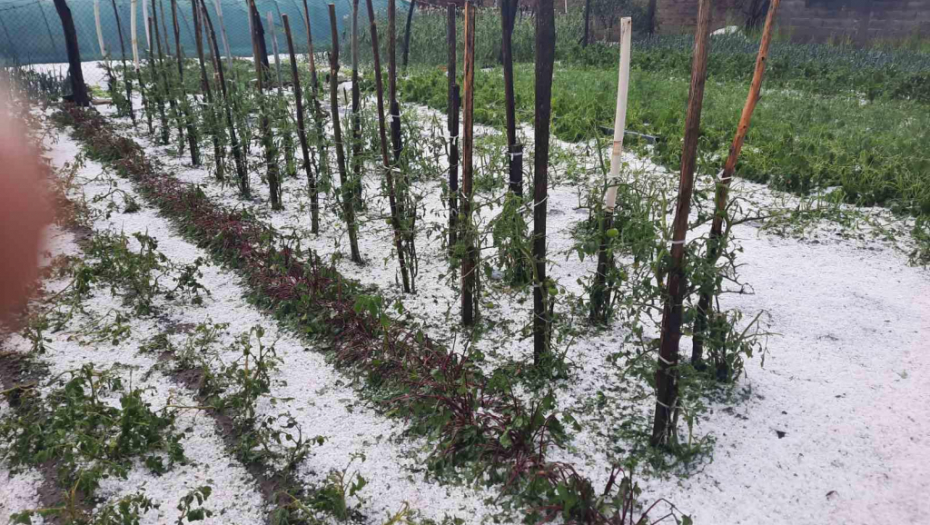 JAKO NEVREME POGODILO SREM Grad tukao zasade! Meštani zabrinuti (FOTO/VIDEO)
