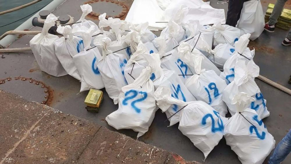 800 KG KOKAINA SA LIKOM GAVRILA PRINCIPA PRIPADALO KAVČANIMA: Isplivali novi detalji o rekordnoj zapleni droge na Atlantiku!