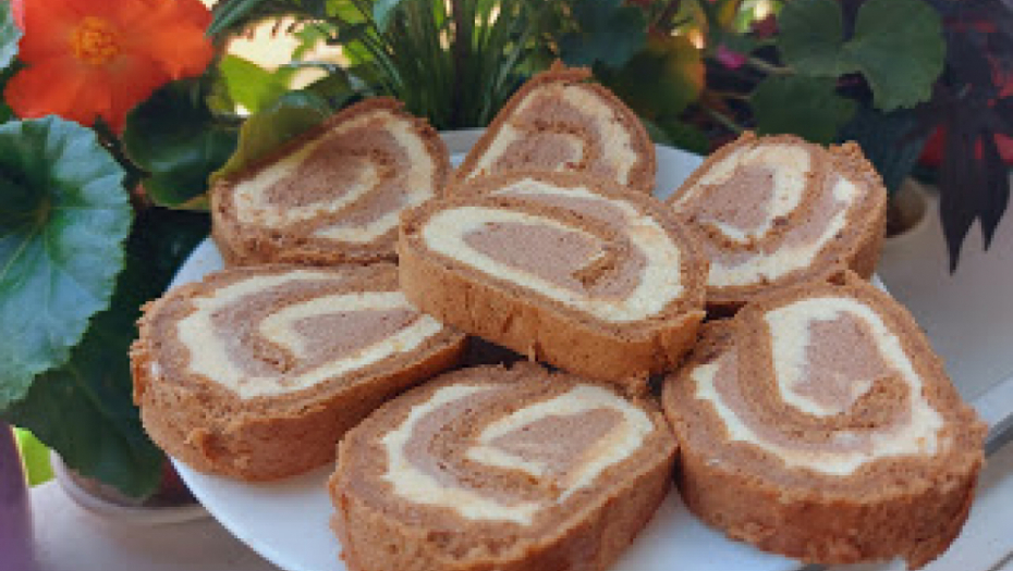 DESERT ZLATA VREDAN – Rolat od čokolade i vanile, mek, kremast, extra ukusan(VIDEO)