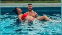 BOJANA RODIĆ ODUŠEVILA PRATIOCE U kupaćem kostimu pokazala kako izgleda pred porođaj, ali i luksuzno dvorište od koga zastaje dah (FOTO)