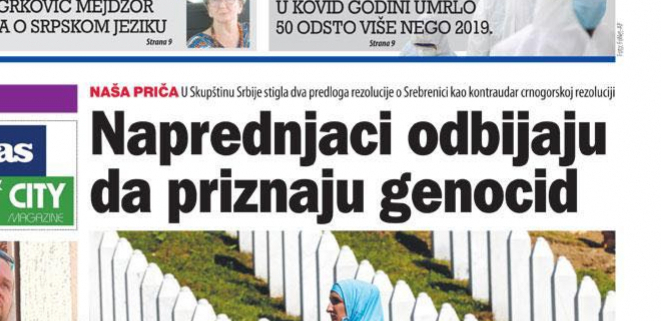 ĐILAS PRITISKA VUČIĆA I SNS DA SE PO SVAKU CENU OSUDE SRBI: Vučiću, moraš nas proglasiti za genocidni narod!