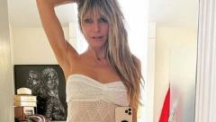 OVAKO IZGLEDA TELO KOJE SE NE ZABORAVLJA Hajdi klum objavila golišave fotografije, u minijaturnim tangama provocira muški rod (FOTO)