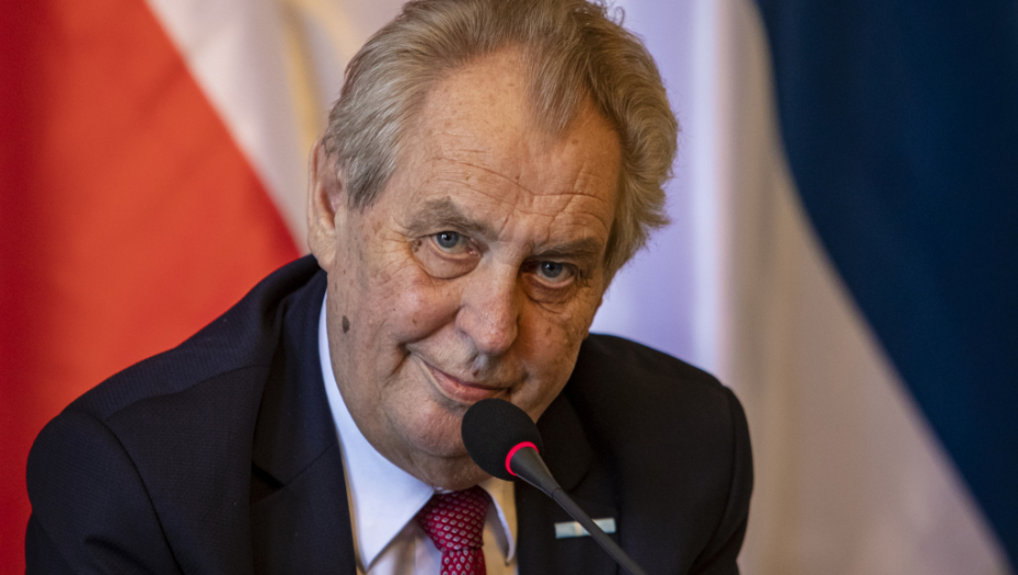 MILOŠ ZEMAN STABILNO Portparolka saopštila zdravstveno stanje češkog predsednika
