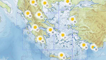 GRČKA SE ZNOJI! Ako idete na letovanje spremite se! Meteorolozi najavljuju žestok toplotni talas iz Afrike! (MAPA)