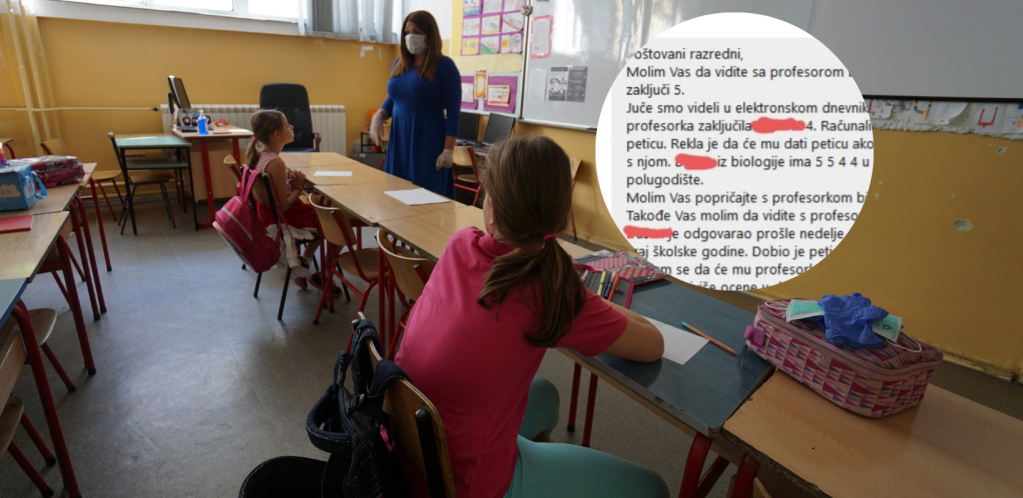 PREPISKA MAJKE I RAZREDNOG RAZLJUTILA SRBIJU Molila da detetu sredi ocene, posle njegovog odgovora počela je da besni