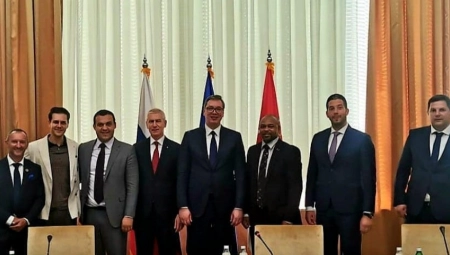 OVO ĆE BITI DOGAĐAJ OD VELIKOG ZNAČAJA ZA NAŠU ZEMLJU! Aleksandar Vučić ugostio delegaciju Bokserskog saveza Srbije! (FOTO)