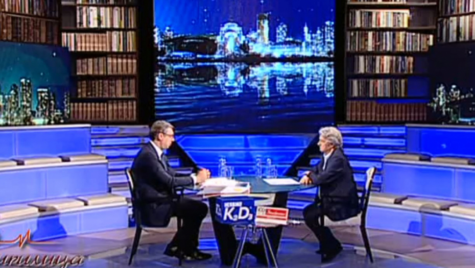 VUČIĆ U ĆIRILICI Predsednik najavio novu eru u Srbiji