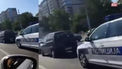 LANČANI SUDAR NA NOVOM BEOGRADU Sudarilo se pet vozila